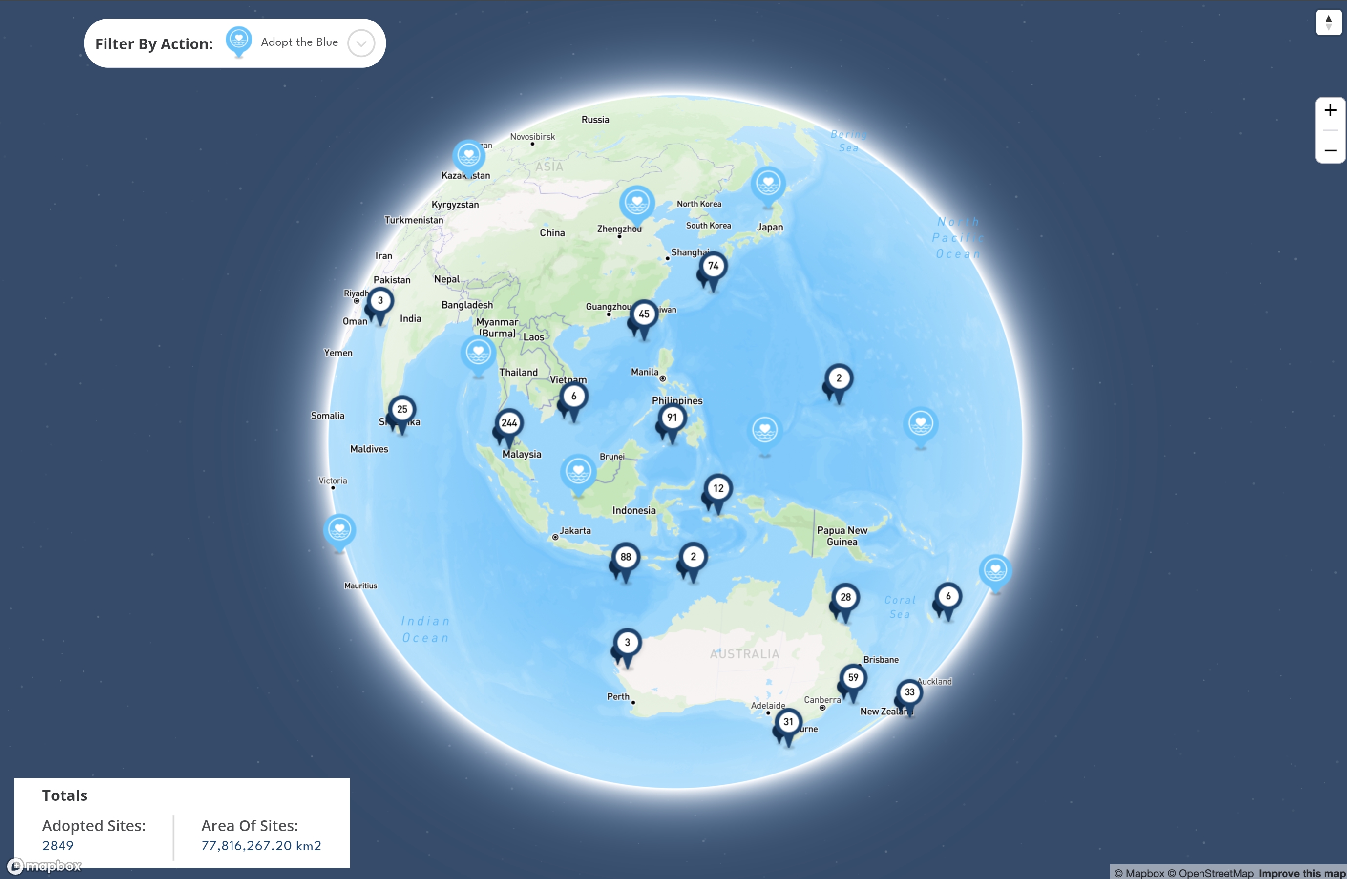 Adopt the Blue Action Map